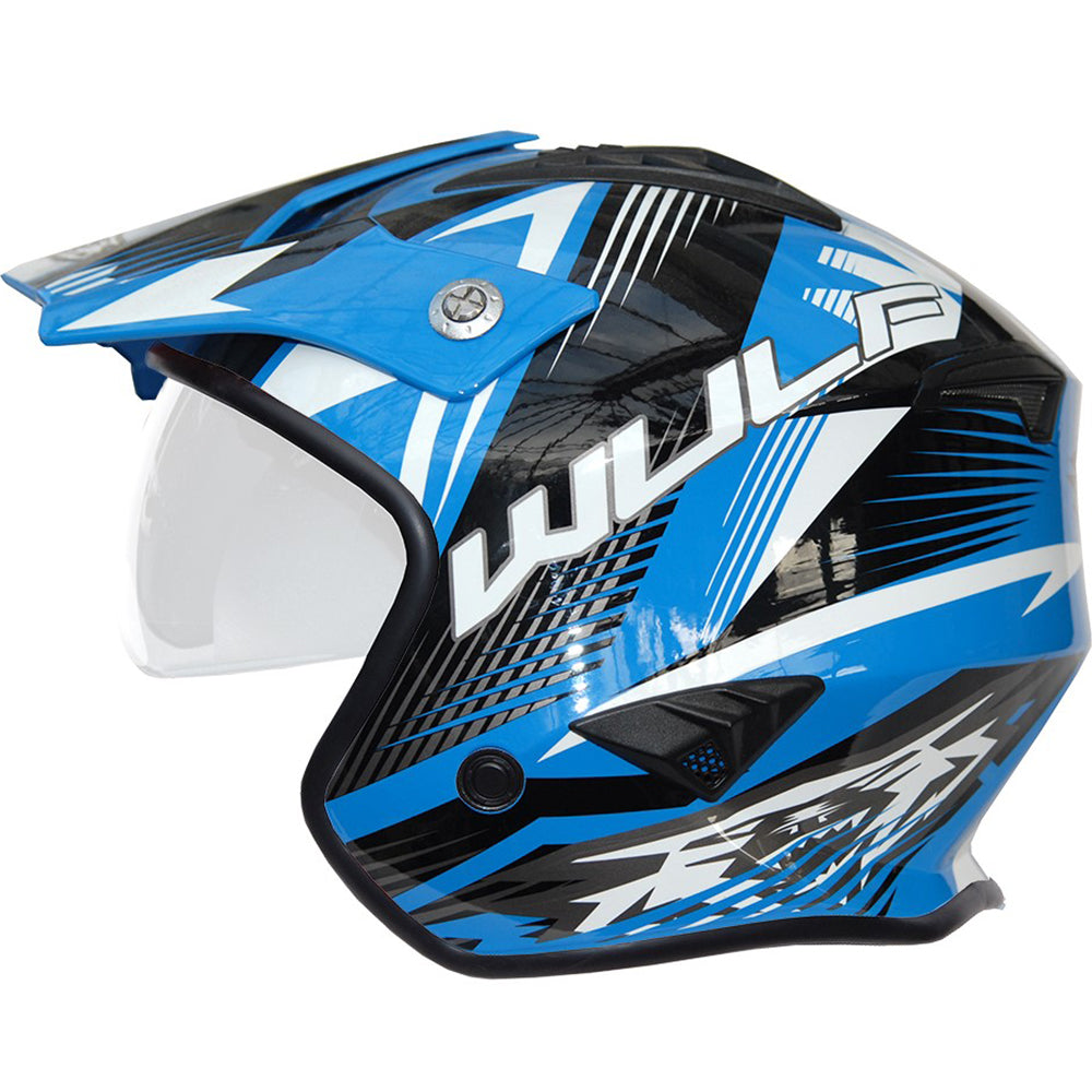 best trials motorcycle helmet Wulfsport Aspect Trials Helmet – Ghostbikes