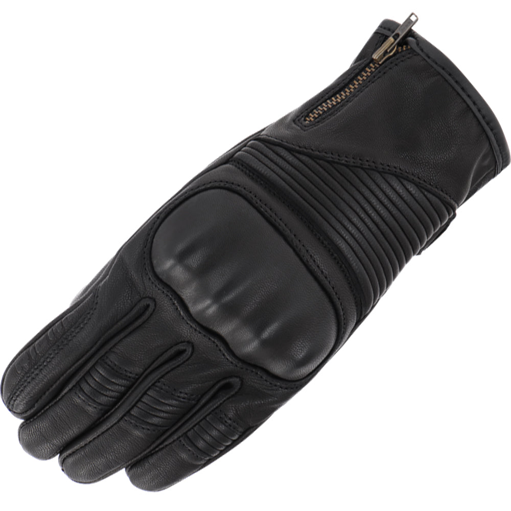 Richa Nazaire Ladies Leather Motorcycle Gloves XL Black