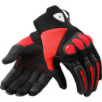 Rev It Speedart Air Motorcycle Gloves XL Black Neon Red