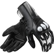 Rev It Metis 2 Leather Gloves Medium Black White