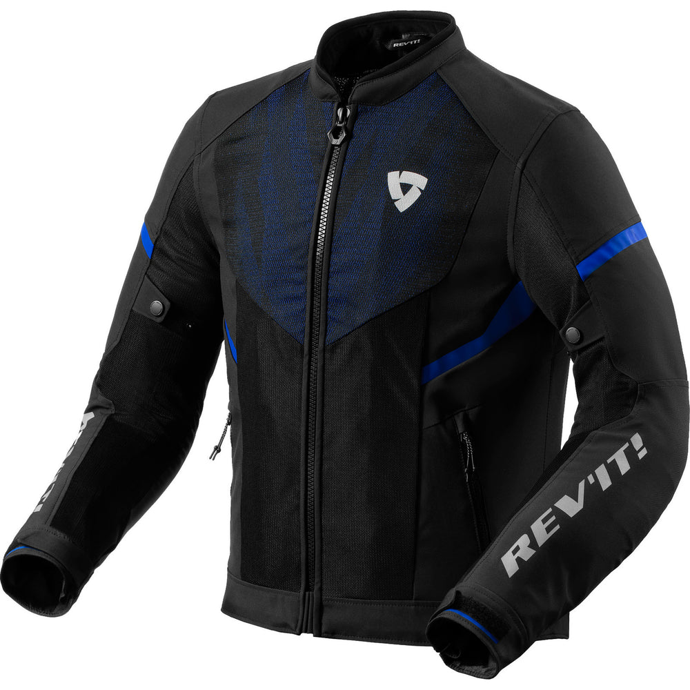 Rev It Hyperspeed 2 GT Air Motorcycle Jacket L Black Blue