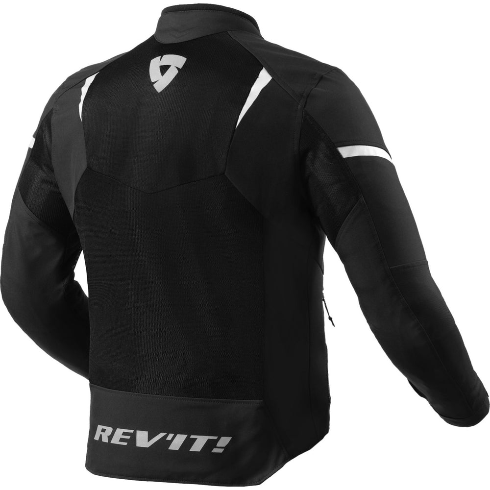Rev It Hyperspeed 2 GT Air Motorcycle Jacket M Black White