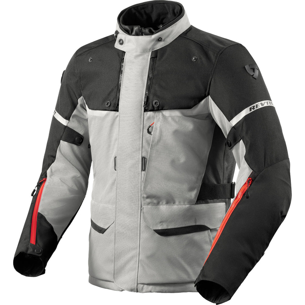 Rev It Outback 4 H2O Jacket X-Large Silver Black