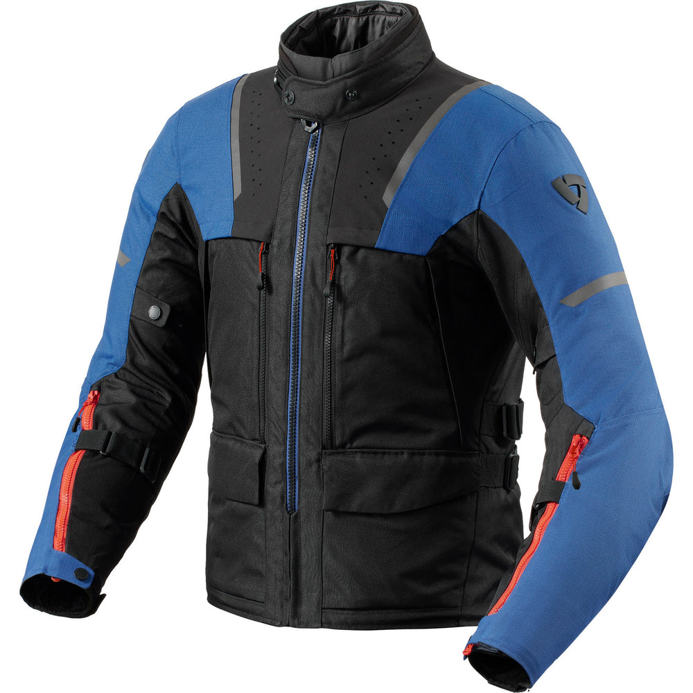 Rev It Offtrack 2 H2O Motorcycle Jacket XL Blue Black