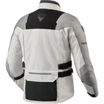 Rev It Offtrack 2 H2O Motorcycle Jacket M Light Grey Silver