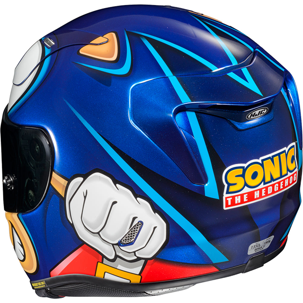 HJC RPHA 11 Sonic the Hedgehog Motorcycle Helmet & Visor – Ghostbikes