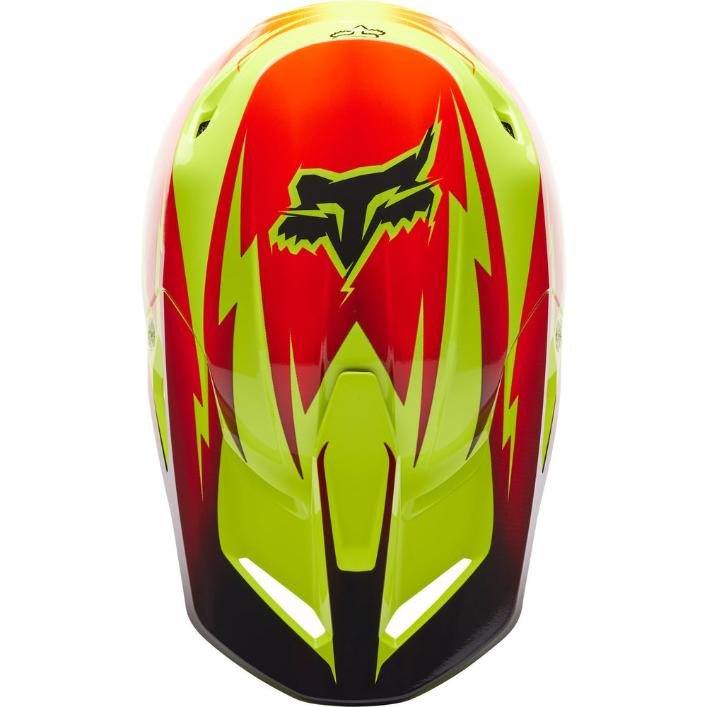 Fox Racing 2023 Youth V1 Statk Motocross Helmet