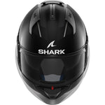 Shark Evo-ES Kryd Matt Black Anthracite Silver Flip Front Motorcycle Helmet & Visor
