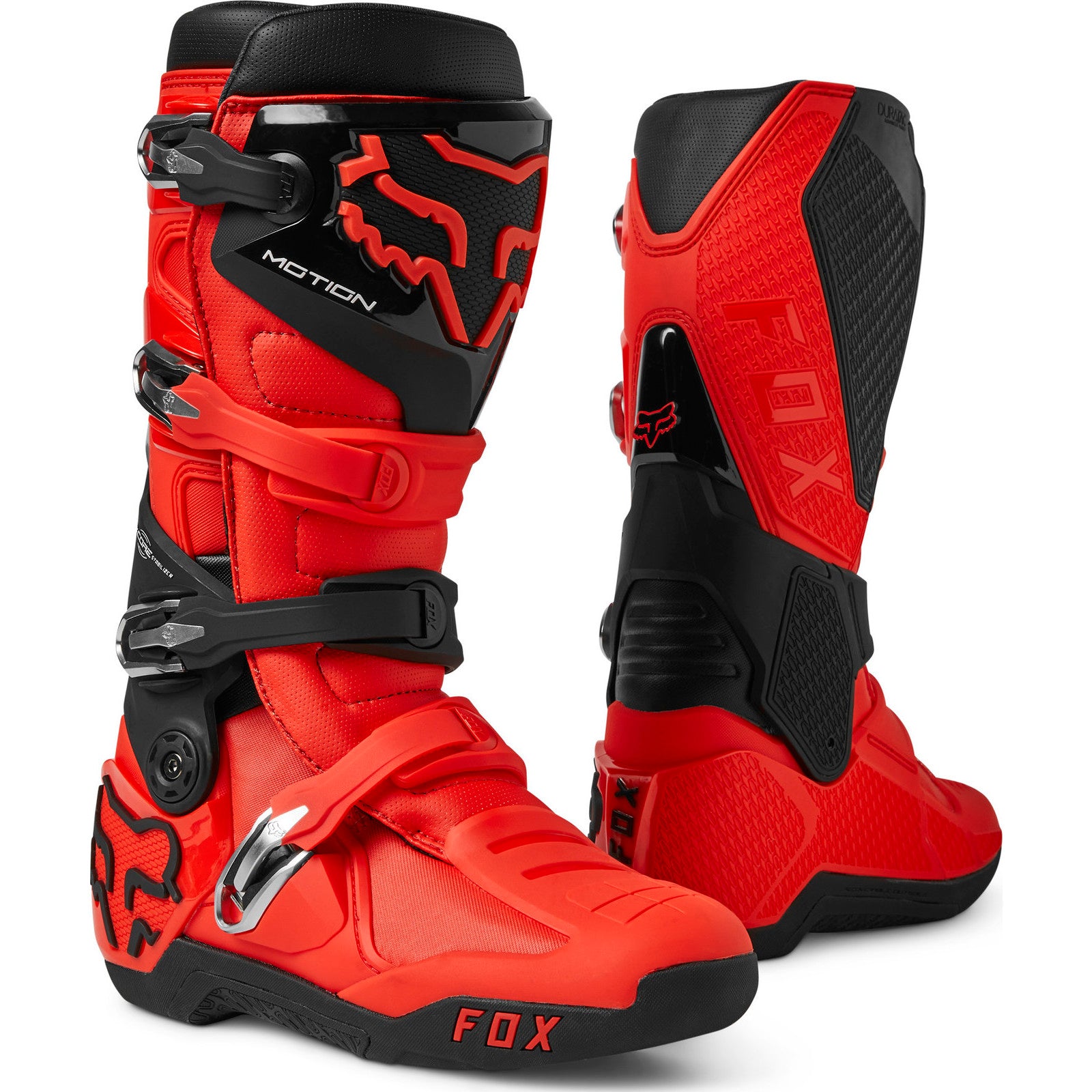 Fox Racing Motion Flo Red Motocross Boots – Ghostbikes