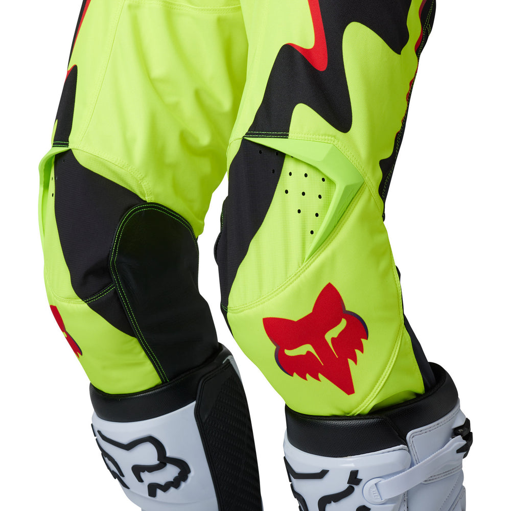 Fox Racing 2023 180 Kozmik Motocross Jersey & Pants Flo Yellow Kit