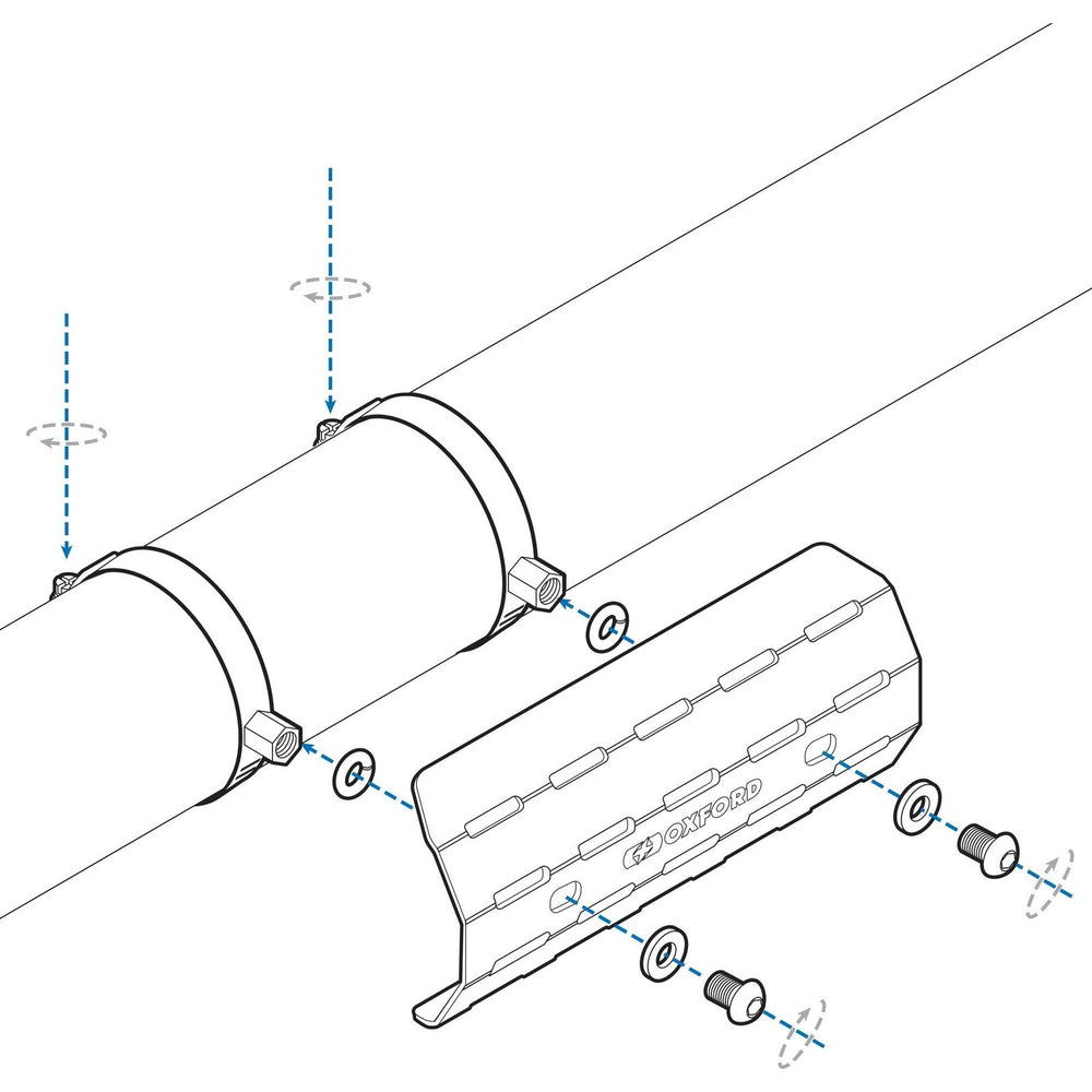 Oxford Scrambler Exhaust Heat Shield (OX878)