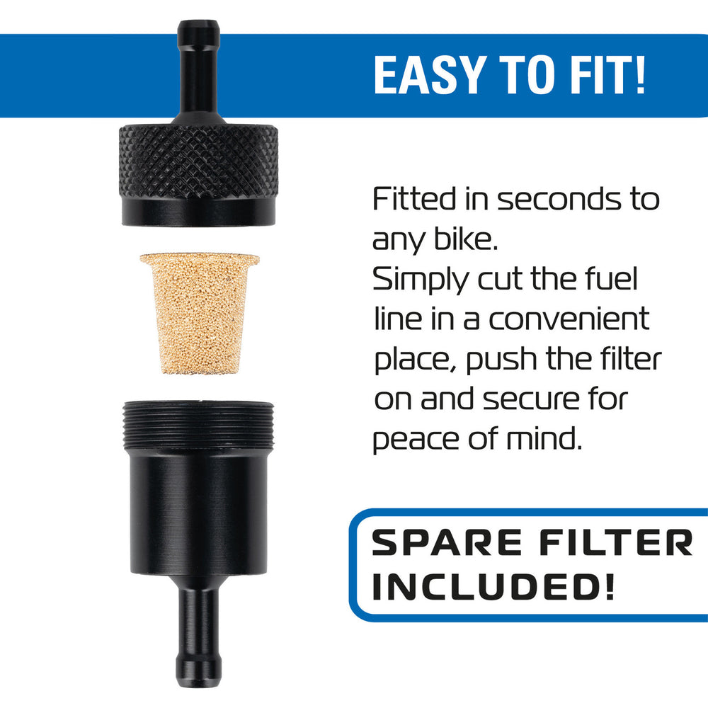Oxford Alloy Fuel Filter 6 mm (OX832)