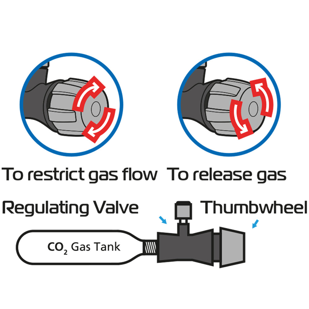 Oxford CO2 Tyre Repair Kit 2 (OX721)
