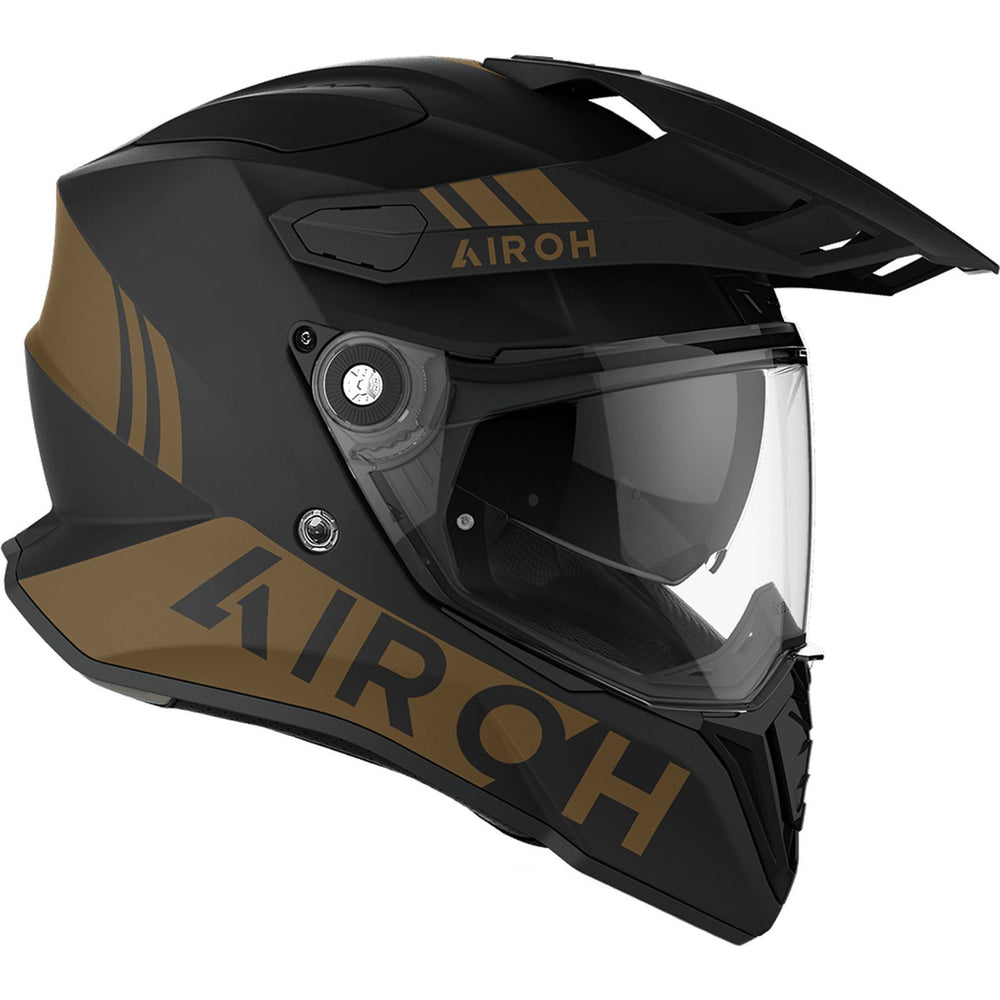 Airoh Commander Gold Dual Sport Helmet & Visor