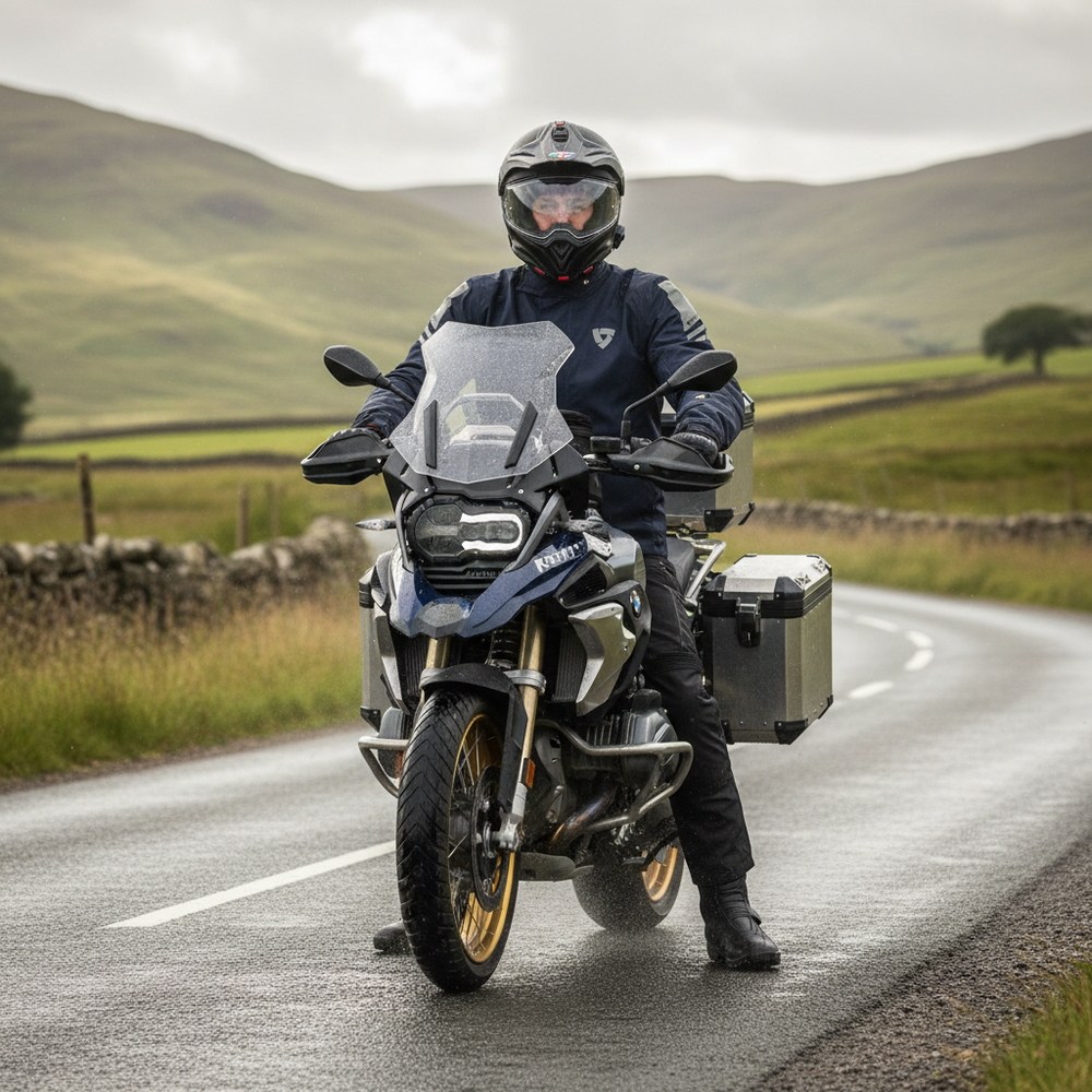 Rev It Cyclone 4 H2O Rain Jacket X-Large Dark Blue