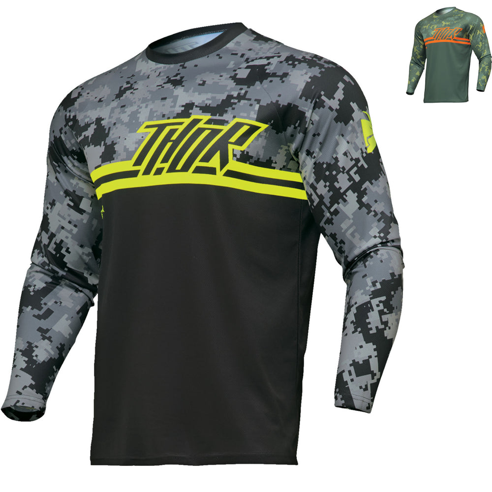 Thor Sector Digi 2024 Youth Motocross Jersey – Ghostbikes