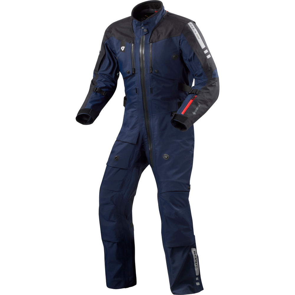 Rev It Paramount Gore-Tex One Piece Motorcycle Suit XXL Dark Blue Short