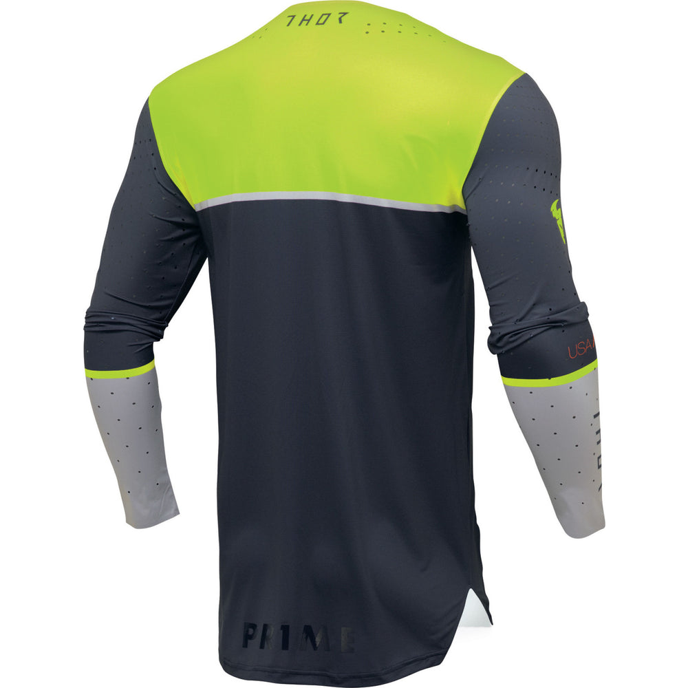 Thor Prime Ace 2024 Motocross Jersey & Pants Midnight Grey Kit