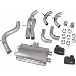 Scorpion Exhaust GPF-Back System (Non-Resonated, Valved) Twin Carbon Ascari Evo - Audi RS3 8V Facelift (GPF Model) 2017 - 2020