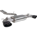 Scorpion Exhaust GPF-Back System (Non-Resonated, Valved) Twin Carbon Ascari Evo - Audi RS3 8V Facelift (GPF Model) 2017 - 2020