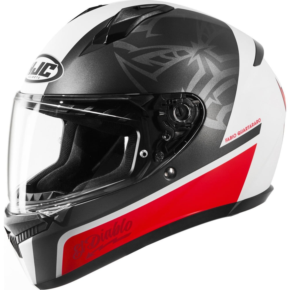 fabio quartararo hjc helmet HJC C10 Fabio Quartararo 20 Motorcycle Helmet – Ghostbikes