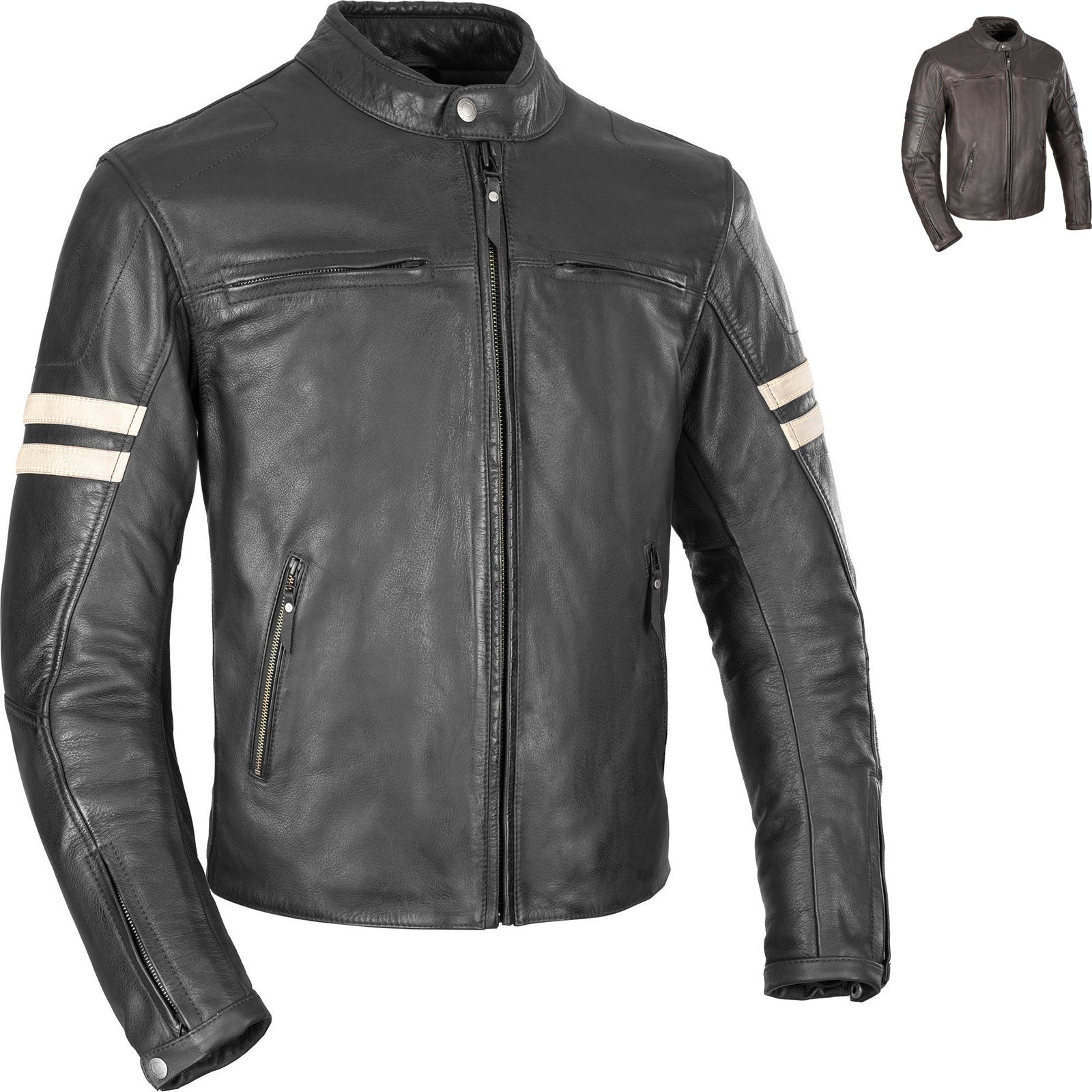 Oxford Holton Leather Motorcycle Jacket – Ghostbikes