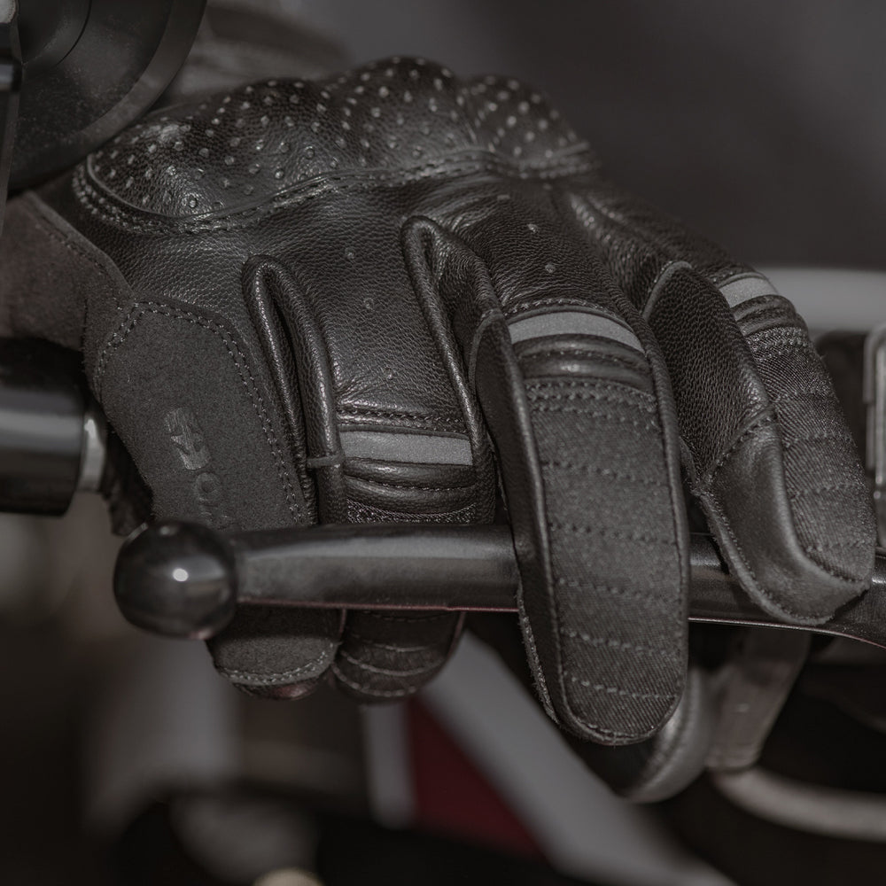 Oxford Hardy Motorcycle Gloves - Black