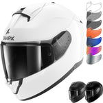 Shark Ridill 2 Blank Motorcycle Helmet & Visor
