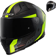 LS2 FF811 Vector II Carbon Grid Motorcycle Helmet