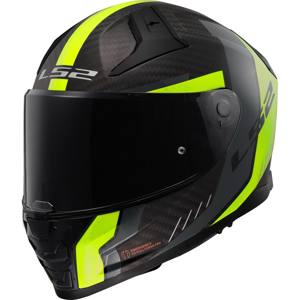 LS2 FF811 Vector II Carbon Grid Motorcycle Helmet