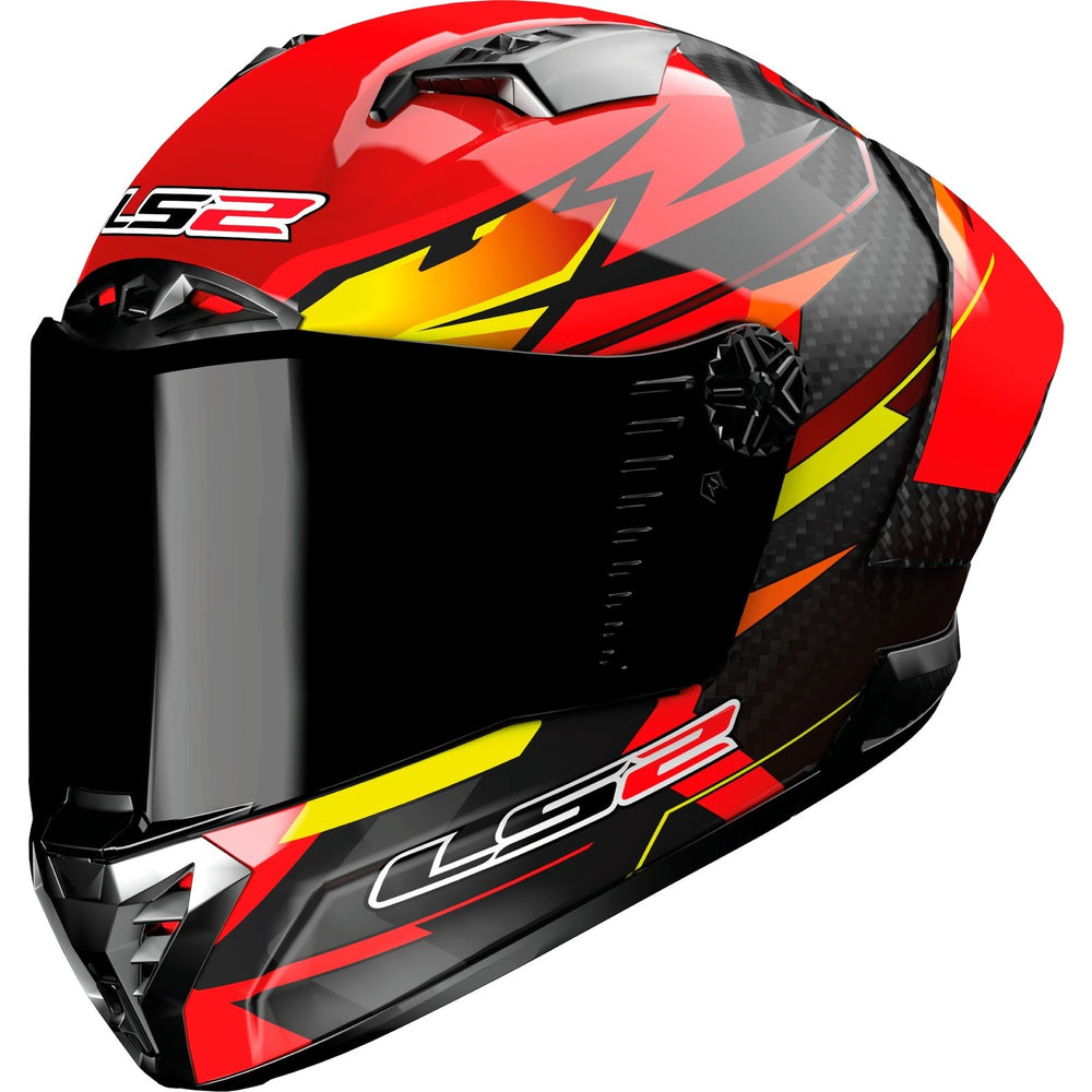 LS2 FF805 Thunder Carbon GP Aero Fire Motorcycle Helmet