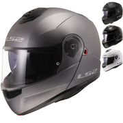 LS2 FF908 Strobe II Solid Flip Front Motorcycle Helmet