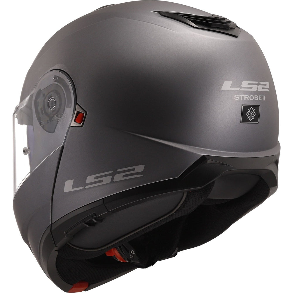 helmet scrambler ls2 LS2 FF908 Strobe II Solid Flip Front Motorcycle Helmet – Ghostbikes