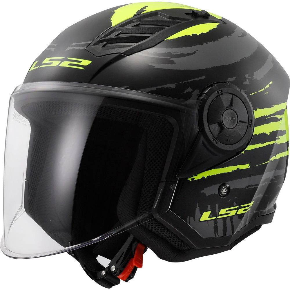 Motorcycle Helmet Helmet Ls2 Half Face LS2 OF616 Airflow II Brush