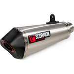 Scorpion Serket Taper Stainless Steel Slip-On Exhaust For Yamaha MT-10 2022-2025