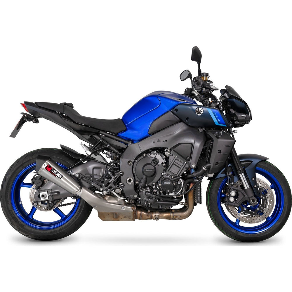 Scorpion Serket Taper Stainless Steel Slip-On Exhaust For Yamaha MT-10 2022-2025