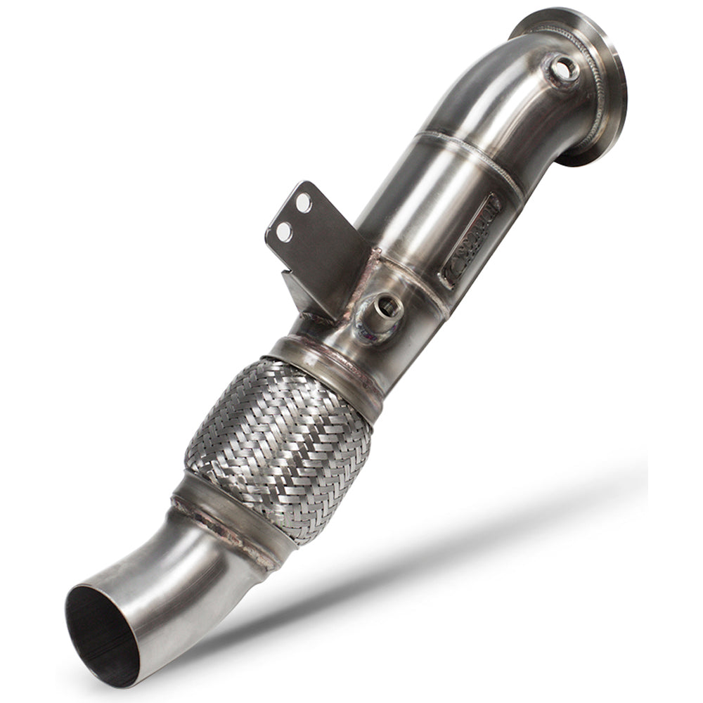 Scorpion Car Exhaust High-Flow De-Cat Turbo-Downpipe for BMW 340i 2015-2018 & 440i 2016-2018