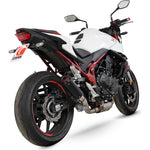 Scorpion Red Power Black Ceramic Slip-On Exhaust For Honda CB750 Hornet 2023