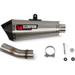 Scorpion Serket Taper Stainless Steel Slip-On Exhaust For Honda CB750 Hornet 2023
