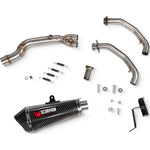 Scorpion Serket Taper Full System Carbon Fibre Exhaust for Kawasaki Ninja 650 2023