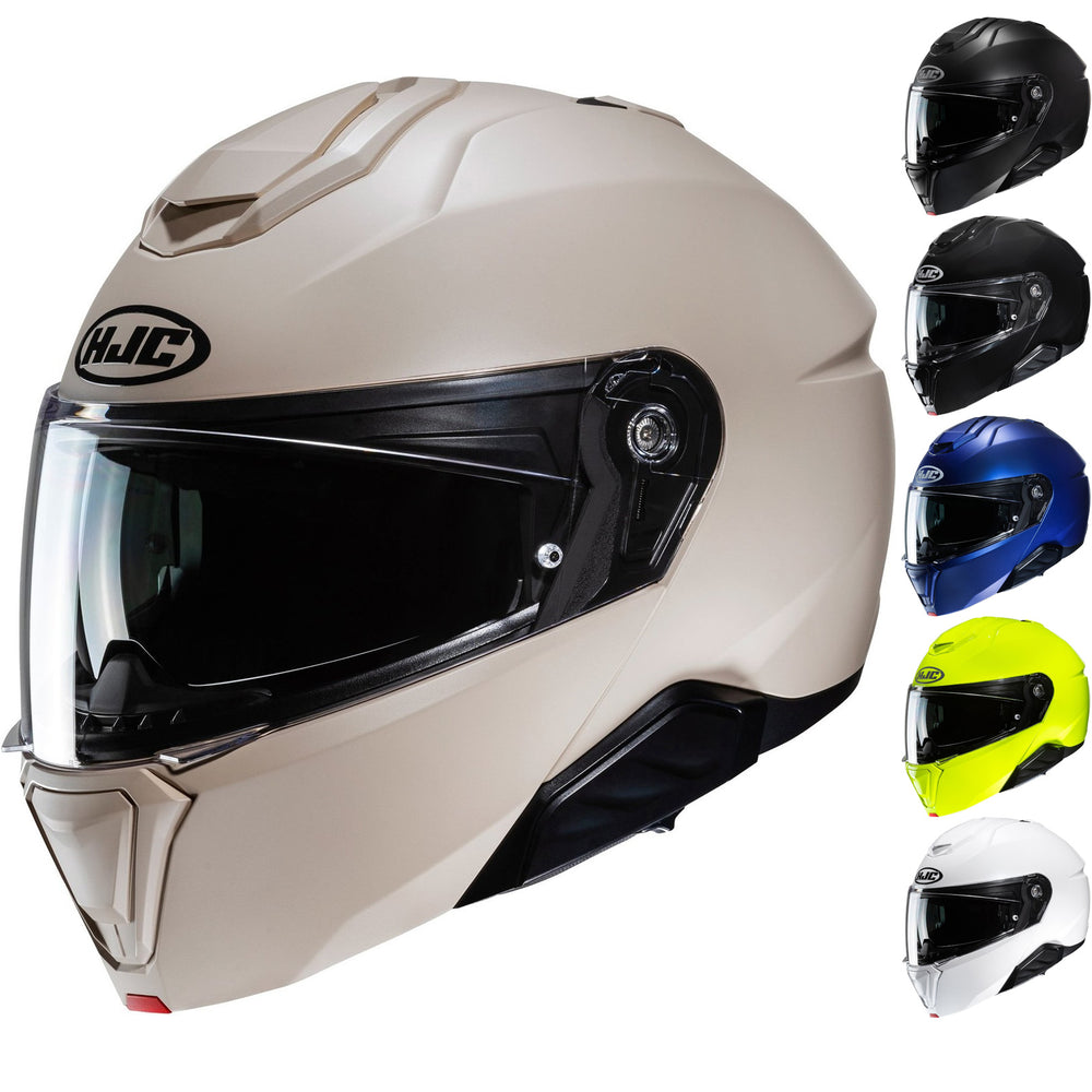 HJC i91 Plain Flip Front Motorcycle Helmet – Ghostbikes