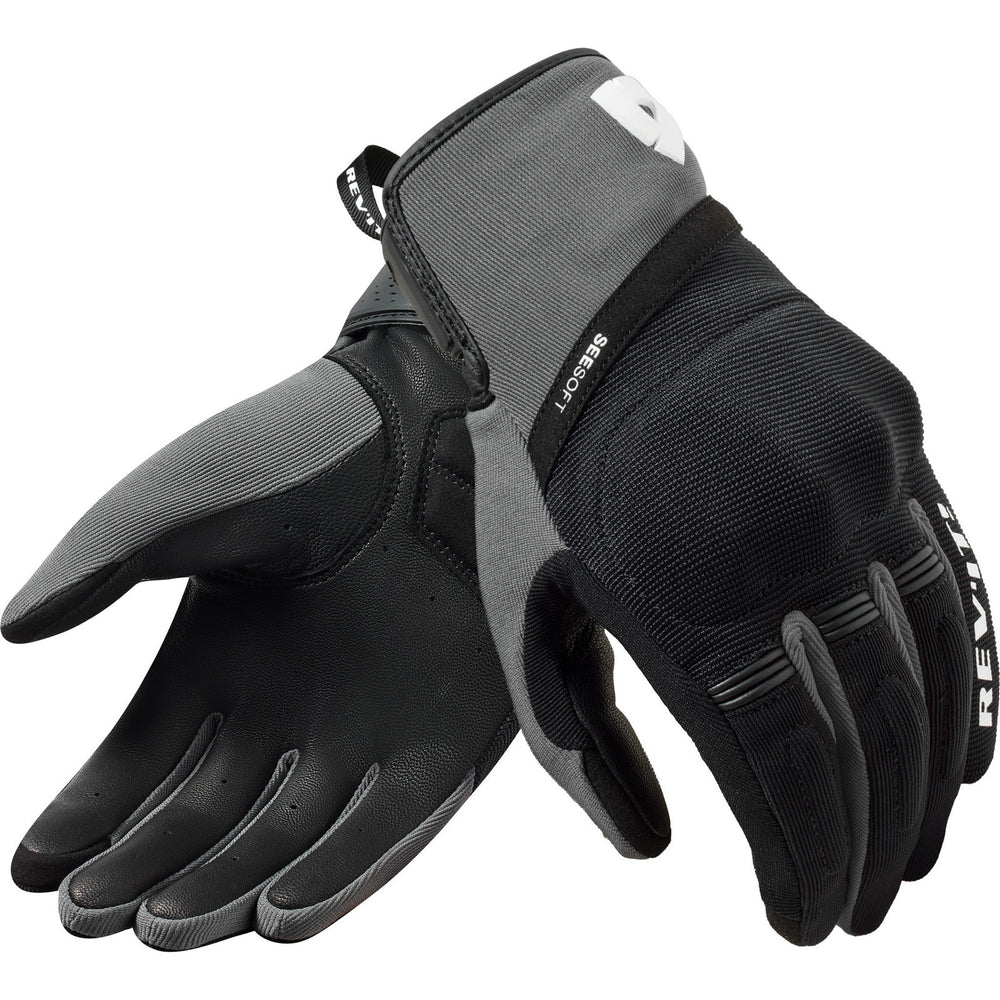 Rev It Mosca 2 Motorcycle Gloves 3XL Black Grey