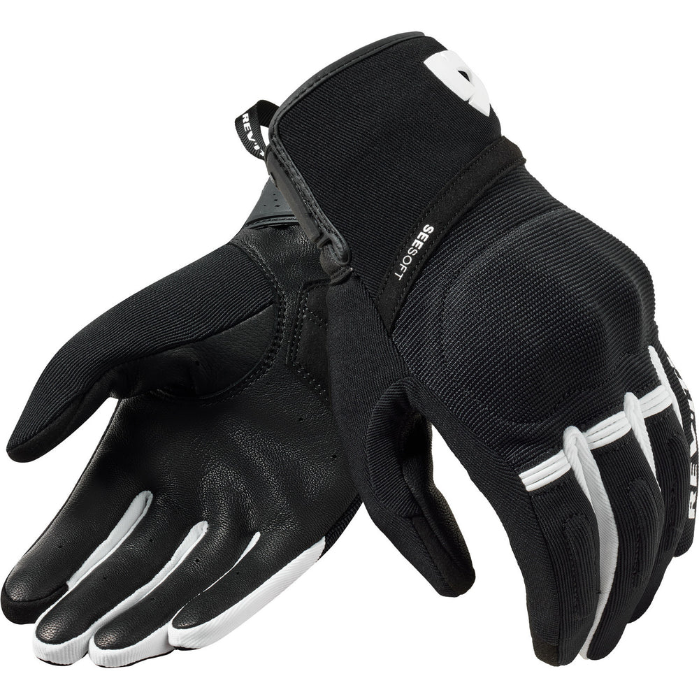 Rev It Mosca 2 Motorcycle Gloves 3XL Black White