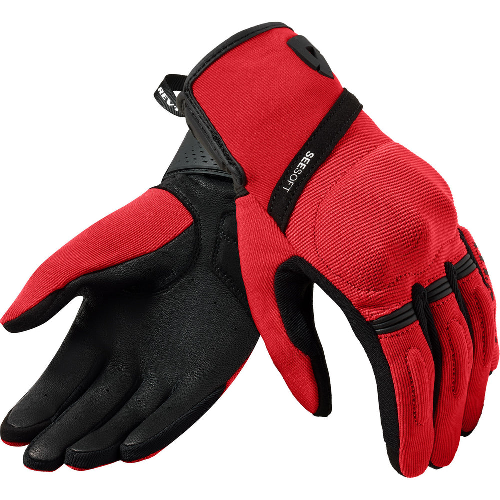 Rev It Mosca 2 Ladies Motorcycle Gloves S Red Black