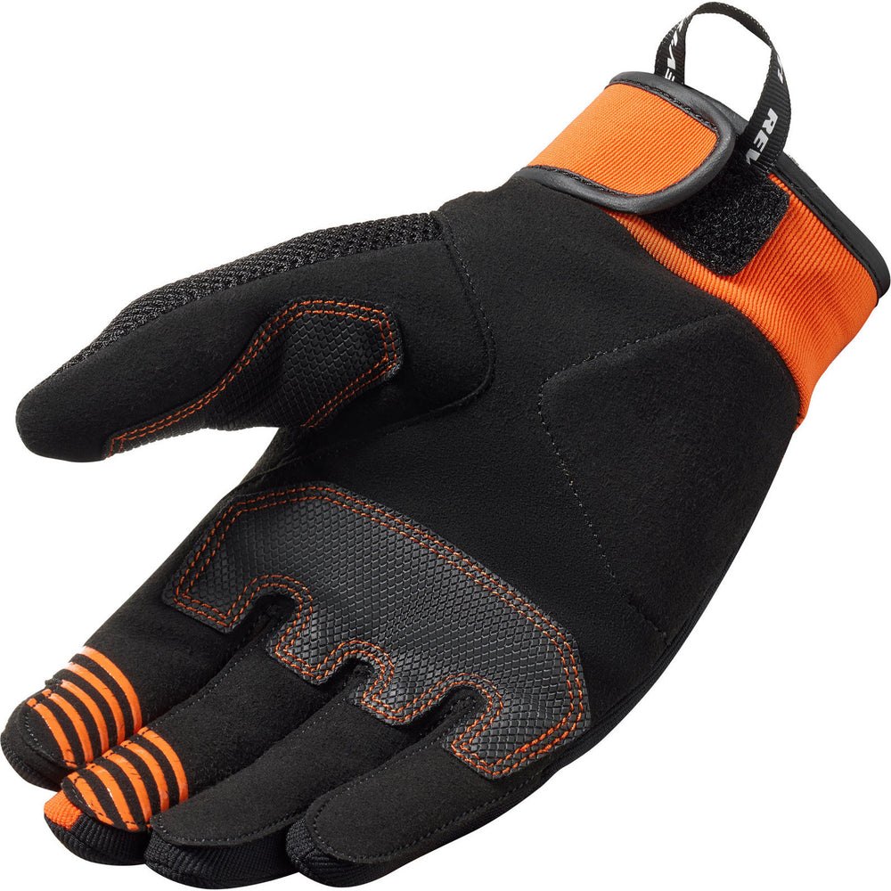 Rev It Endo Motorcycle Gloves S Black Orange