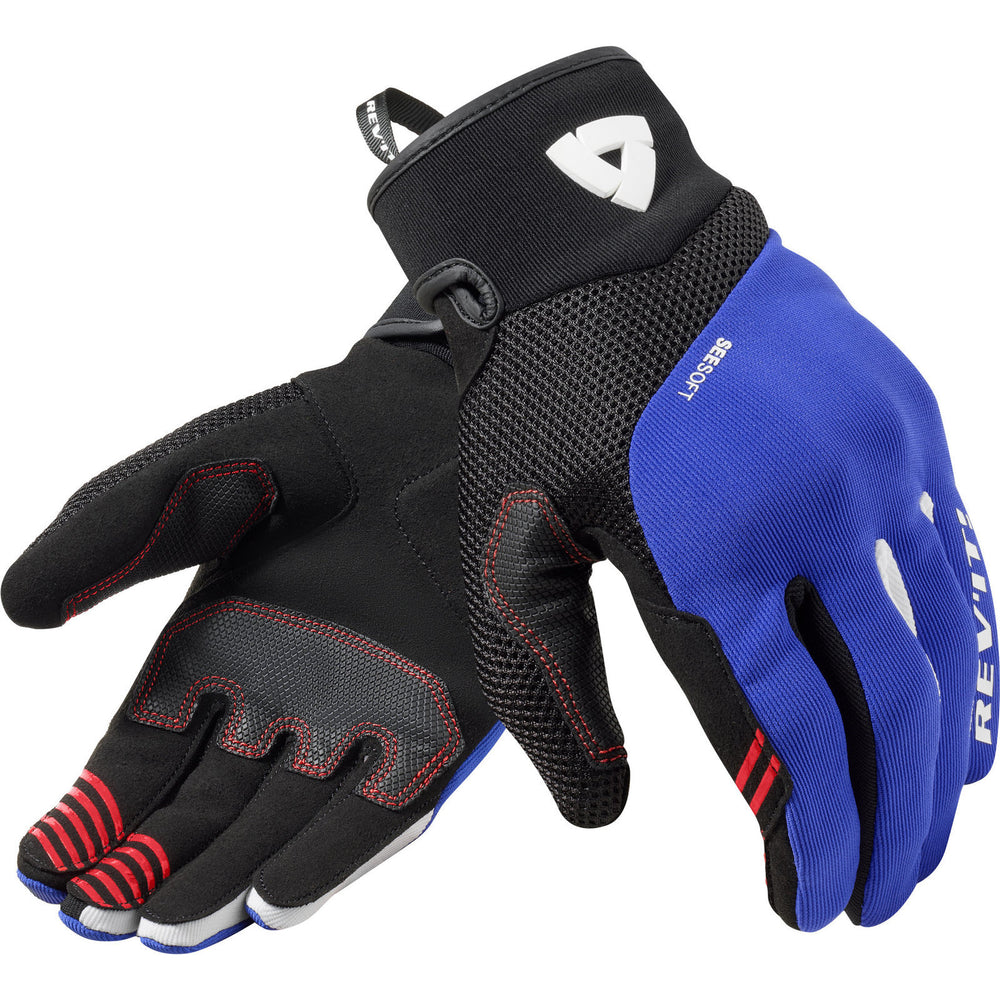 Rev It Endo Motorcycle Gloves XXL Blue Black