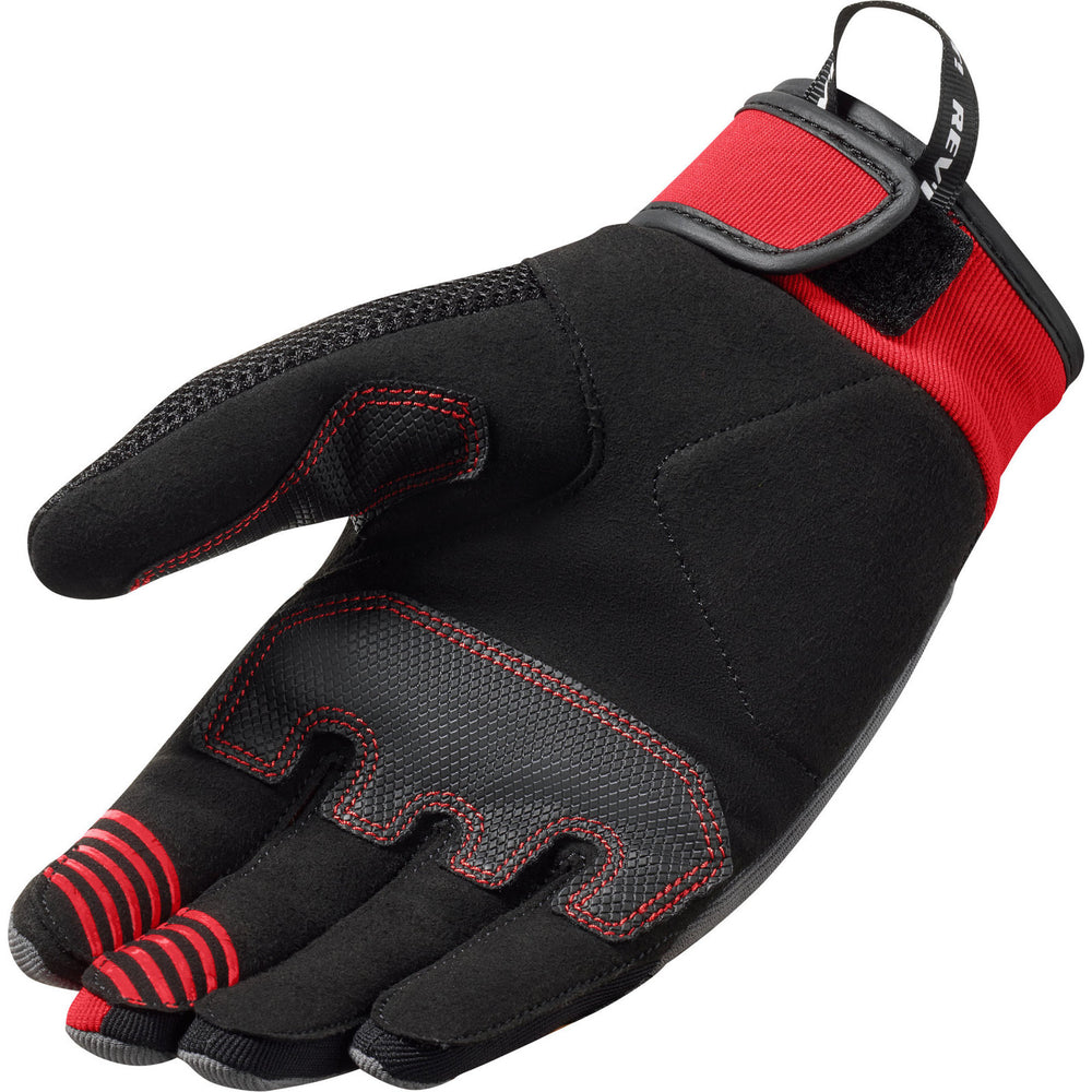 Rev It Endo Motorcycle Gloves S Grey Red