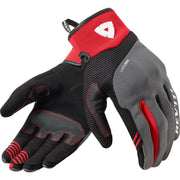 Rev It Endo Ladies Motorcycle Gloves L Grey Red