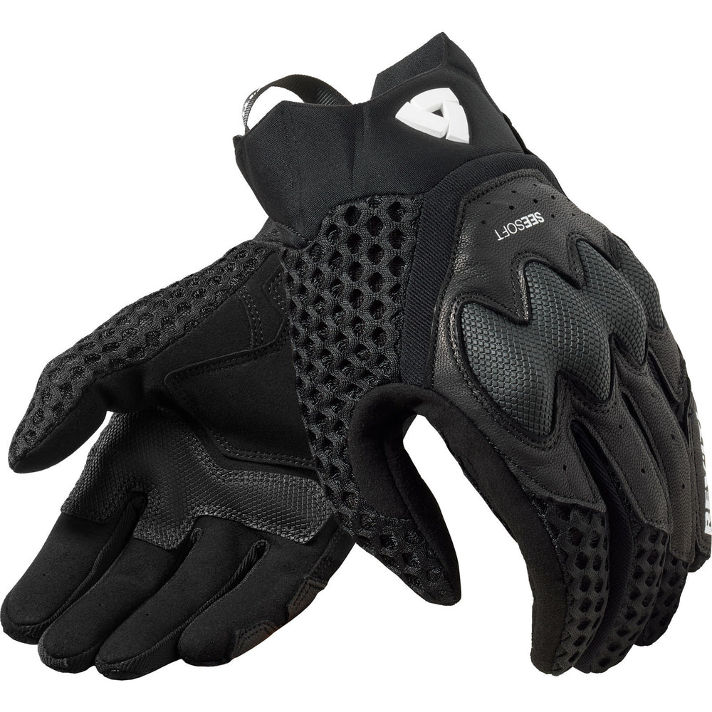 Rev It Veloz Motorcycle Gloves XXL Black