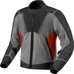 Rev It Airwave 4 Motorcycle Jacket M Anthracite Red